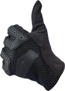 BILTWELL Anza Gloves - Black Out - Small 1507-0101-002