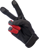 BILTWELL Anza Gloves - Red - Small 1507-0801-002