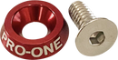 PRO-ONE PERF.MFG. Seat Bolt - 1/4"-20 - Red 100200R