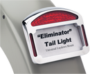 CYCLE VISIONS Taillight Eliminator - Universal - Chrome CV-4817