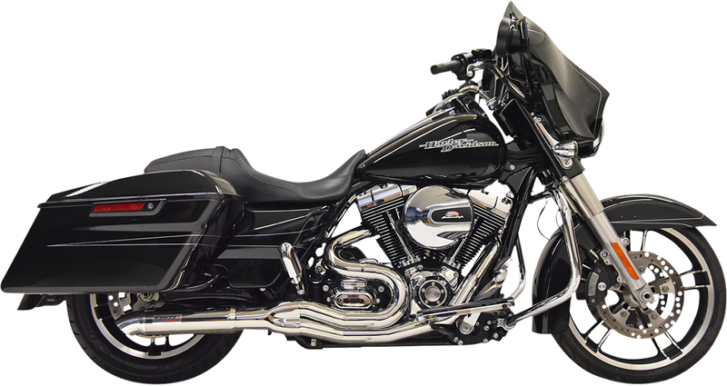 BASSANI XHAUST 2:1 Exhaust - Hotrod - Chrome 1F67C