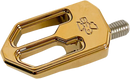 PRO-ONE PERF.MFG. Mini Moto Shifter Peg - Gold 500749TIN