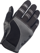 BILTWELL Moto Gloves - Gray/Black - 2XL 1501-1101-006