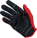 BILTWELL Moto Gloves - Red/White/Blue - Small 1501-1208-002