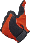 BILTWELL Moto Gloves - Orange/Black - XL 1501-0106-005