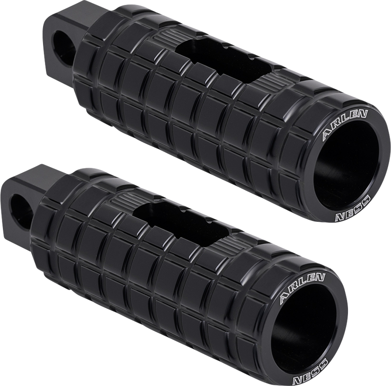 ARLEN NESS Foot Pegs - Driver - Black 400-036
