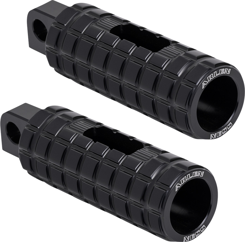 ARLEN NESS Foot Pegs - Passenger - Black 400-038