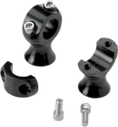 BILTWELL 1-3/4" Slimline Handlebar Risers - Black 6401-201-175