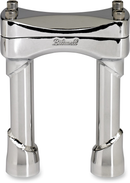 BILTWELL Murdock Handlebar Risers - 6" - Chrome 6403-105-06