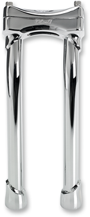 BILTWELL Murdock Handlebar Risers - Pullback - 12" - Chrome 6404-105-12