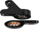 KODLIN USA LED 2-1 Front Turn Signal w/ Running Light - Black K68500