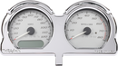 THRASHIN SUPPLY CO. Gauge Relocation Kit - Front - Chrome TSC-2707-3