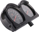 THRASHIN SUPPLY CO. Gauge Relocation Kit - Front - Black TSC-2707-1
