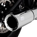 VANCE & HINES Pro Pipe Exhaust System - Chrome 17387