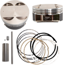 S&S CYCLE Big Bore Piston Kit - 124" - +.010 - M8 920-0141