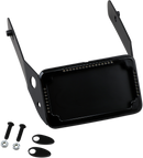 CYCLE VISIONS License Plate Relocation Kit - Slick Signals - LED - Curved - Black - '10-'17 FXDWG CV4651B