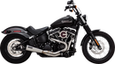 VANCE & HINES 2-into-1 Upsweep Exhaust System - Brushed - Stainless Steel 27323