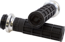 ODI Hart-Luck Signature V-Twin Lock-On™ Grips - TBW - Black/Silver V31HTW-BB-S