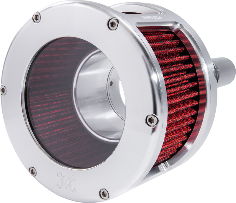 FEULING PARTS BA Race Series Air Cleaner Kit - Raw - Red filter 5422