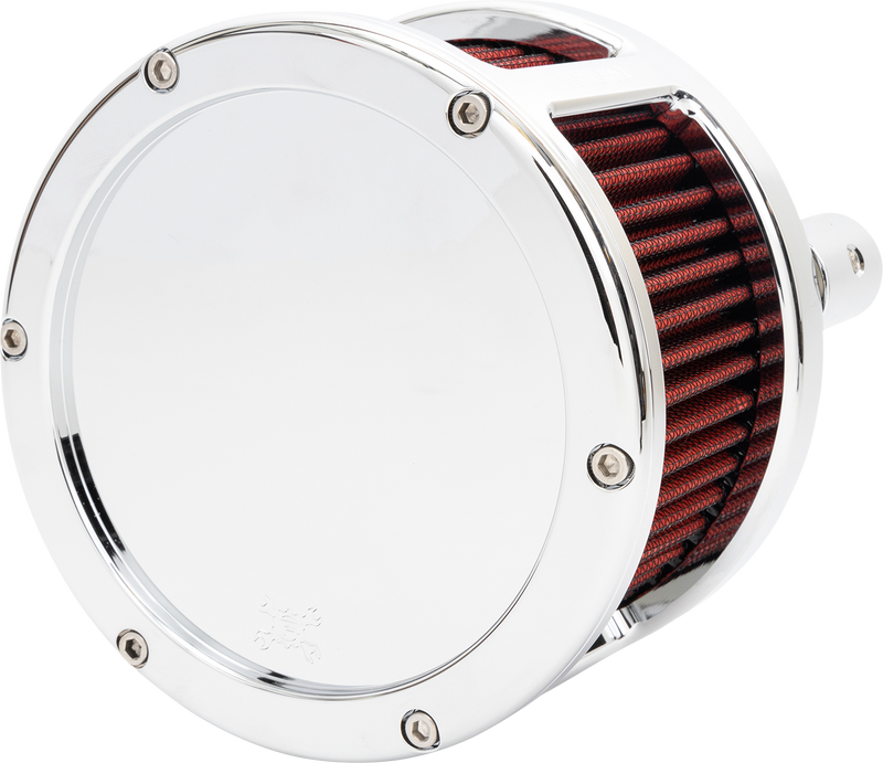 FEULING PARTS BA Race Series Air Cleaner Kit - Chrome - Red Filter 5427
