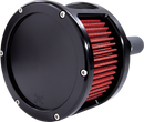 FEULING PARTS BA Race Series Air Cleaner Kit - Black Anodized - Red filter 5423