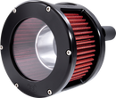 FEULING PARTS BA Race Series Air Cleaner Kit - Black Anodized - Red Filter 5424