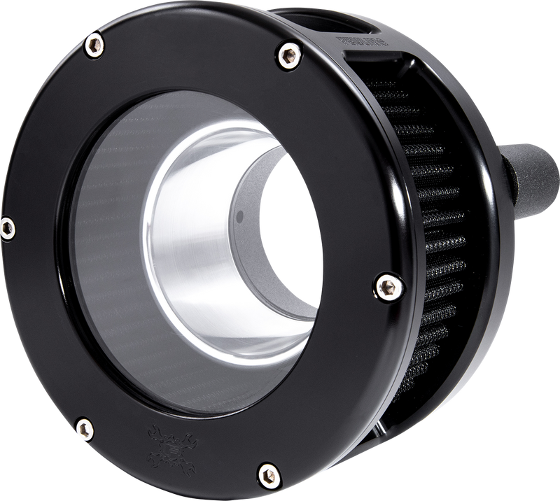 FEULING PARTS BA Series Air Cleaner Kit - Black Anodized - Black Filter 5534