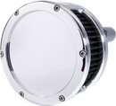FEULING PARTS BA Series Air Cleaner Kit - Chrome - Black Filter 5537
