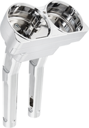 ARLEN NESS Method Kickback Handlebar Riser - 10" - Chrome 520-033