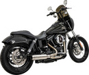 BASSANI XHAUST 2-into-1 Ripper Exhaust System with Super Bike Muffler - Stainless Steel 1D7SS