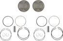 KB PERFORMANCE Piston Kit - 4.250" Standard - 11.7:1 CR - 128" Big Bore - 114"/117" M8 KB596LCA.STD