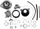 S&S CYCLE Super E Carburetor with Stealth Air Cleaner Kit - Chrome - Evolution Big Twin 110-0145