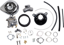 S&S CYCLE Super G Carburetor with Stealth Air Cleaner Kit - Chrome - Evolution Big Twin 110-0147