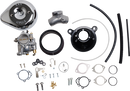 S&S CYCLE Super E Carburetor with Stealth Air Cleaner Kit - Chrome - Twin Cam 110-0149