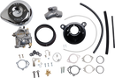 S&S CYCLE Super E Carburetor with Stealth Air Cleaner Kit - Chrome - Twin Cam 110-0151