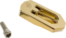 PRO-ONE PERF.MFG. Touring Brake Peg - Gold 500747TIN