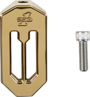 PRO-ONE PERF.MFG. Touring Brake Peg - Gold 500747TIN