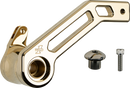 PRO-ONE PERF.MFG. Touring T-Rex Shorty Brake Arm - Gold - '08 -'13 FL 500772TIN