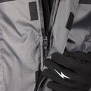THRASHIN SUPPLY CO. Mission WP Rain Jacket - Black/Gray - Large TMJ-11-10