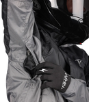 THRASHIN SUPPLY CO. Mission WP Rain Jacket - Black/Gray - Large TMJ-11-10