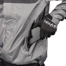 THRASHIN SUPPLY CO. Mission WP Rain Jacket - Black/Gray - 2XL TMJ-11-12