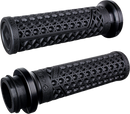 ODI Vans Harley Davidson Grips - TBW - Black/Black V31VHTWB-MB