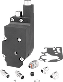 JIMS Flow Pro 1 Billet Oil Pump Bottom Line - Black 1753B