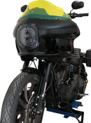 KLOCK WERKS Ice Flare® Windshield - 9" - Yellow Ice - FXRP Fairing KWW-02-0609