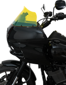 KLOCK WERKS Ice Flare® Windshield - 9" - Yellow Ice - FXRP Fairing KWW-02-0609