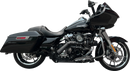 TRASK Tornado Turbo Performance Kit - Black with Black Exhaust - M8 TM-7600-BK
