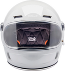 BILTWELL Gringo SV Helmet - Gloss White - Small 1006-104-502