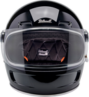 BILTWELL Gringo SV Helmet - Gloss Black - Large 1006-101-504
