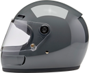 BILTWELL Gringo SV Helmet - Gloss Storm Gray - Small 1006-109-502