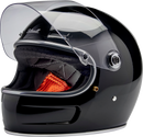 BILTWELL Gringo SV Helmet - Gloss Black - Large 1006-101-504